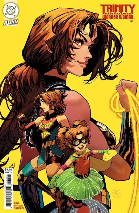 TRINITY DAUGHTER OF WONDER WOMAN #1 (OF 6) CVR C DAN MORA CARD STOCK VAR DC Comics Tom King Belen Ortega Dan Mora PREORDER