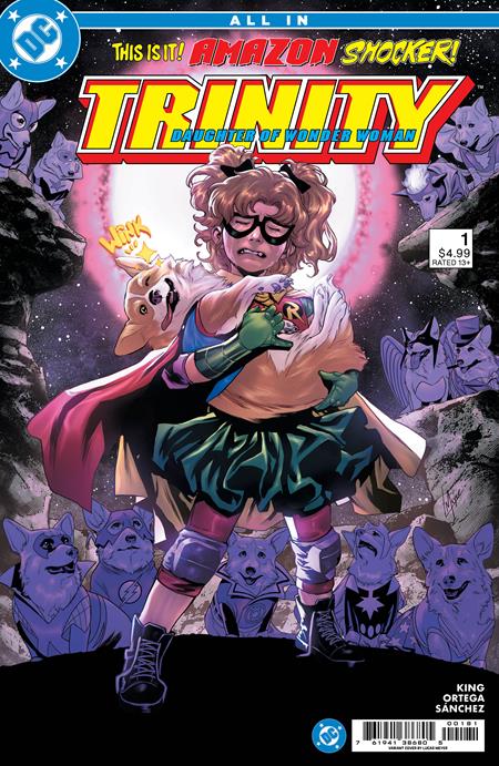 TRINITY DAUGHTER OF WONDER WOMAN #1 (OF 6) CVR D LUCAS MEYER CARD STOCK VAR DC Comics Tom King Belen Ortega Lucas Meyer PREORDER