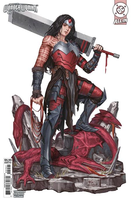 ABSOLUTE WONDER WOMAN #9 CVR B INHYUK LEE CARD STOCK VAR DC Comics Kelly Thompson Hayden Sherman Inhyuk Lee PREORDER
