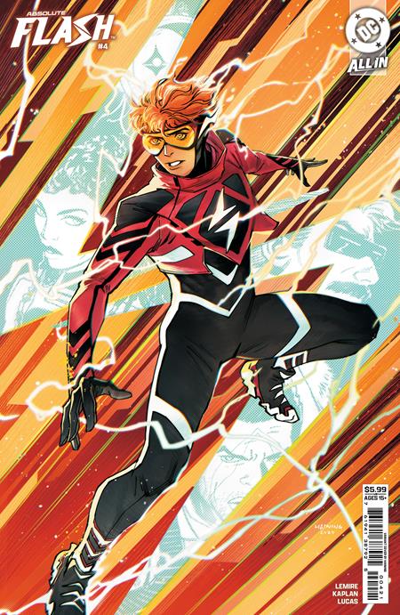 ABSOLUTE FLASH #4 CVR B HAINING CARD STOCK VAR DC Comics Jeff Lemire AL Kaplan Haining PREORDER