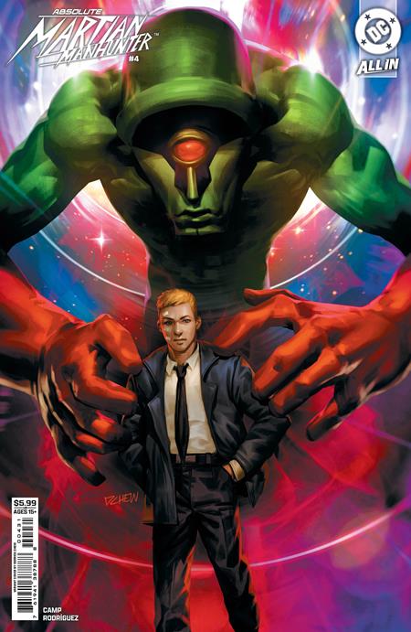 ABSOLUTE MARTIAN MANHUNTER #4 (OF 12) CVR C DERRICK CHEW CARD STOCK VAR DC Comics Deniz Camp Javier Rodriguez Derrick Chew PREORDER