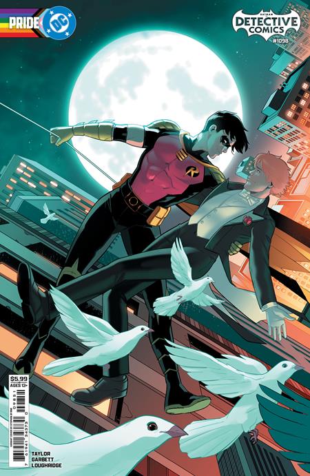 DETECTIVE COMICS #1098 CVR D STEPHEN BYRNE DC PRIDE CARD STOCK VAR DC Comics Tom Taylor Lee Garbett Stephen Byrne PREORDER