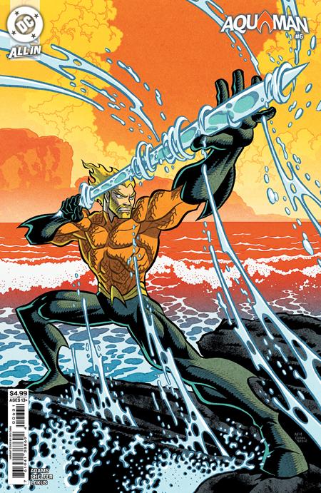 AQUAMAN #6 CVR C AFU CHAN CARD STOCK VAR DC Comics Jeremy Adams Michael Shelfer Afu Chan PREORDER