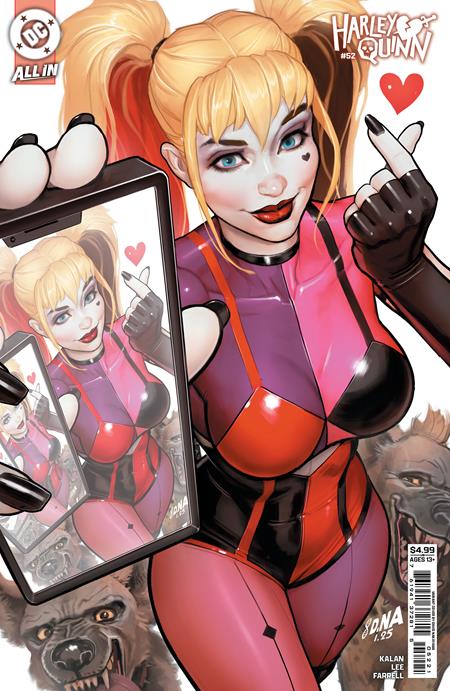 HARLEY QUINN #52 CVR B DAVID NAKAYAMA CARD STOCK VAR DC Comics Elliott Kalan Mindy Lee David Nakayama PREORDER