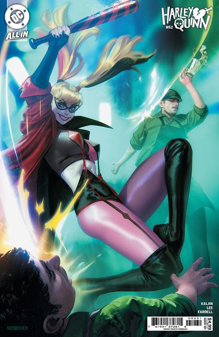 HARLEY QUINN #52 CVR C NOOBOVICH CARD STOCK VAR DC Comics Elliott Kalan Mindy Lee Noobovich PREORDER