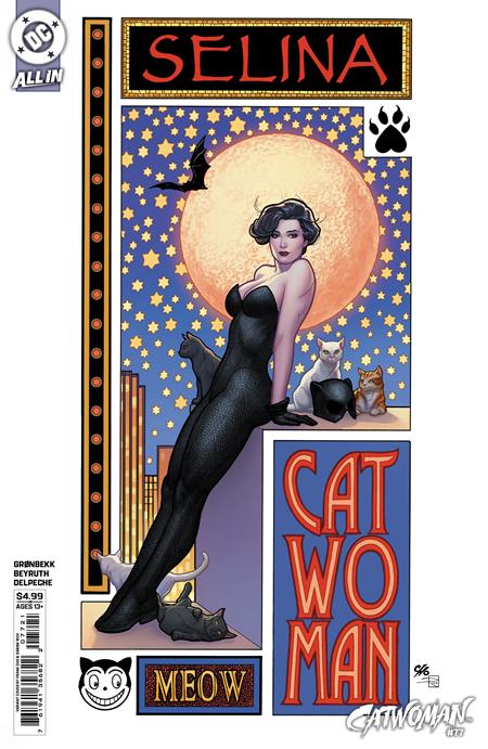 CATWOMAN #77 CVR B FRANK CHO CARD STOCK VAR DC Comics Torunn Gronbekk Danilo Beyruth Frank Cho PREORDER