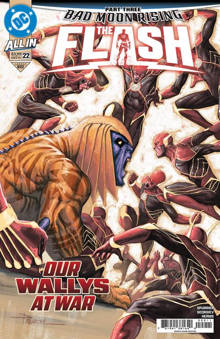 FLASH #22 CVR A DAVIDE PARATORE DC Comics Simon Spurrier Vasco Georgiev Davide Paratore PREORDER