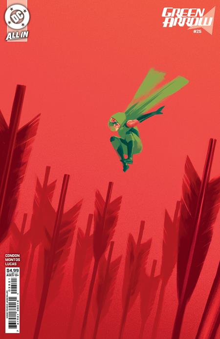GREEN ARROW #25 CVR C JACOB PHILLIPS CARD STOCK VAR DC Comics Chris Condon Montos Jacob Phillips PREORDER