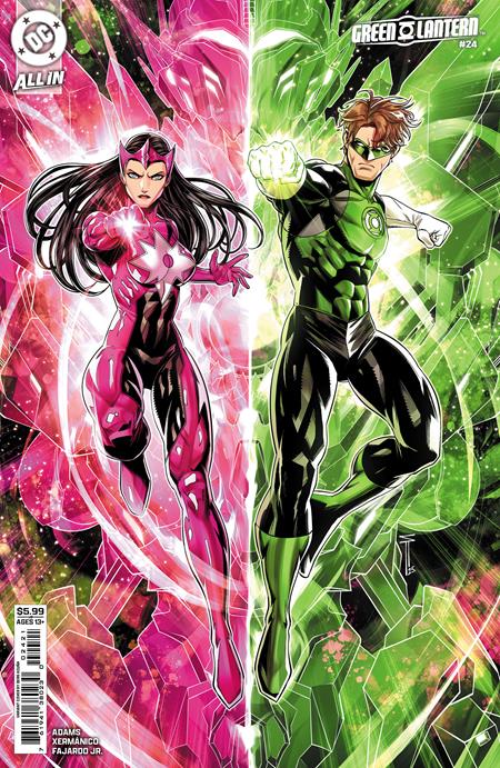 GREEN LANTERN #24 CVR B SERG ACUNA CARD STOCK VAR DC Comics Jeremy Adams Xermanico Serg Acuna PREORDER