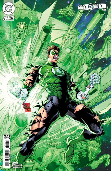 GREEN LANTERN #24 CVR C V KEN MARION CARD STOCK VAR DC Comics Jeremy Adams Xermanico V Ken Marion PREORDER