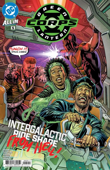 GREEN LANTERN CORPS #5 CVR A FERNANDO PASARIN & OCLAIR ALBERT DC Comics Jeremy Adams, Morgan Hampton Fernando Pasarin, Oclair Albert Fernando Pasarin, Oclair Albert PREORDER