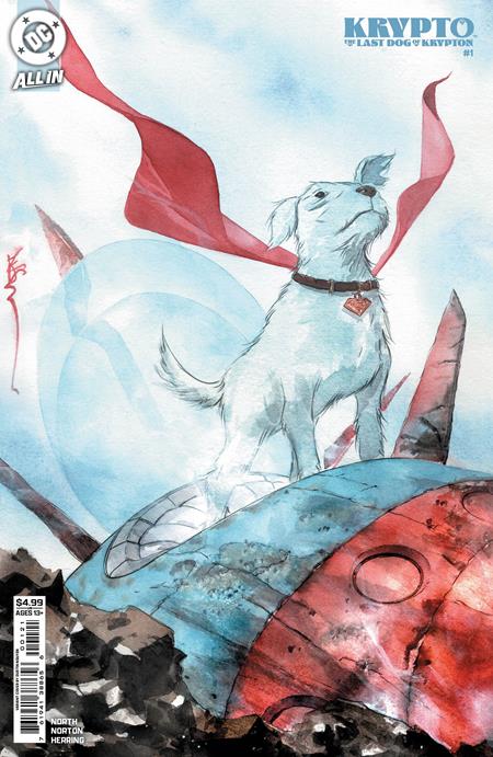 KRYPTO THE LAST DOG OF KRYPTON #1 (OF 5) CVR B DUSTIN NGUYEN CARD STOCK VAR DC Comics Ryan North Mike Norton Dustin Nguyen PREORDER