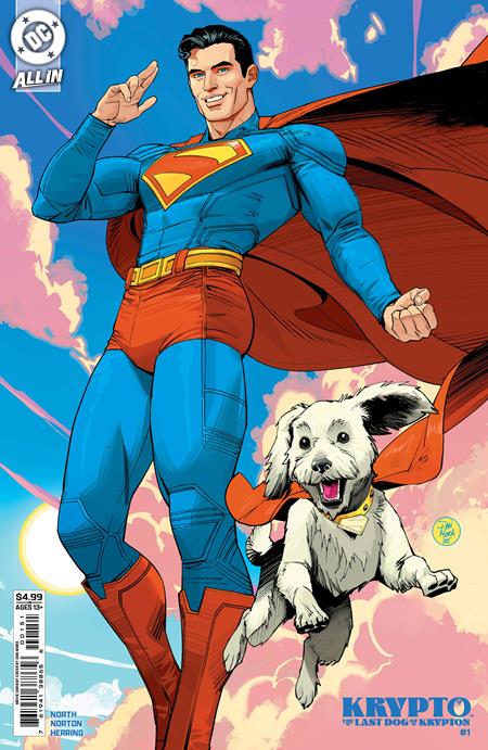 KRYPTO THE LAST DOG OF KRYPTON #1 (OF 5) CVR C DAN MORA SUPERMAN MOVIE CARD STOCK VAR DC Comics Ryan North Mike Norton Dan Mora PREORDER