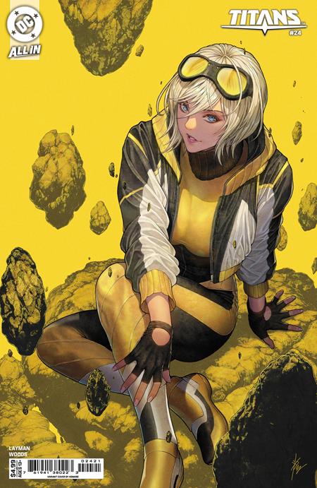 TITANS #24 CVR B HOMARE CARD STOCK VAR DC Comics John Layman Pete Woods Homare PREORDER