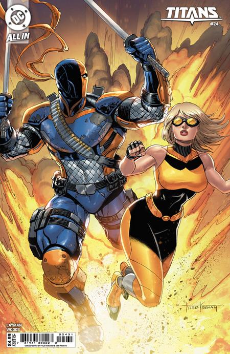 TITANS #24 CVR C TYLER KIRKHAM CARD STOCK VAR DC Comics John Layman Pete Woods Tyler Kirkham PREORDER