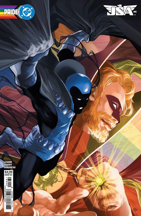 JSA, Vol. 2 #8 (Cvr C) (2025) Don Aguillo DC Pride Variant