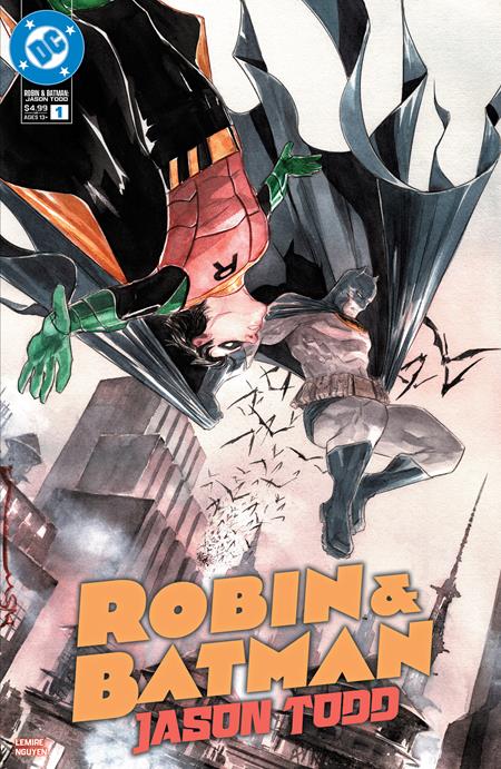 ROBIN & BATMAN JASON TODD #1 (OF 3) CVR A DUSTIN NGUYEN DC Comics Jeff Lemire Dustin Nguyen Dustin Nguyen PREORDER