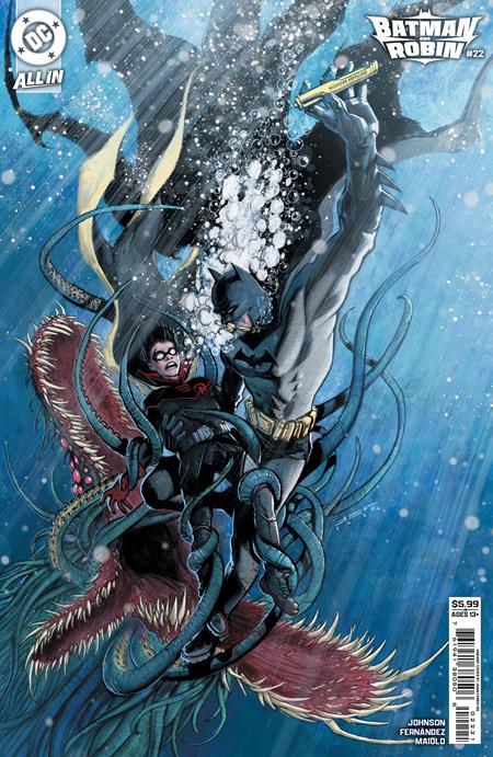 BATMAN AND ROBIN #22 CVR B JUAN FERREYRA CARD STOCK VAR DC Comics Phillip Kennedy Johnson Javier Fernandez Juan Ferreyra PREORDER