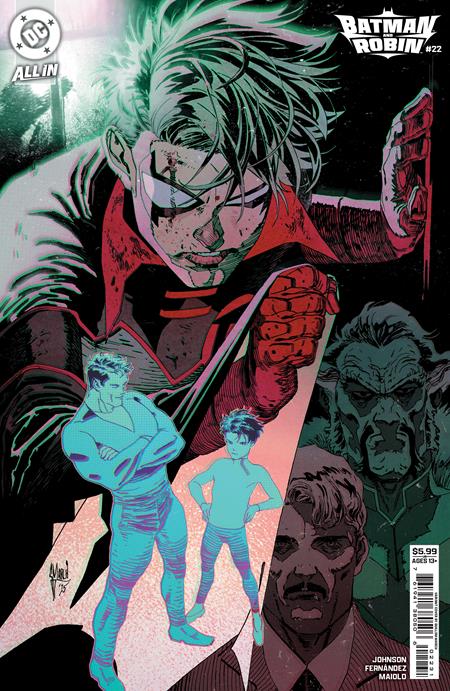 BATMAN AND ROBIN #22 CVR C GUILLEM MARCH CARD STOCK VAR DC Comics Phillip Kennedy Johnson Javier Fernandez Guillem March PREORDER