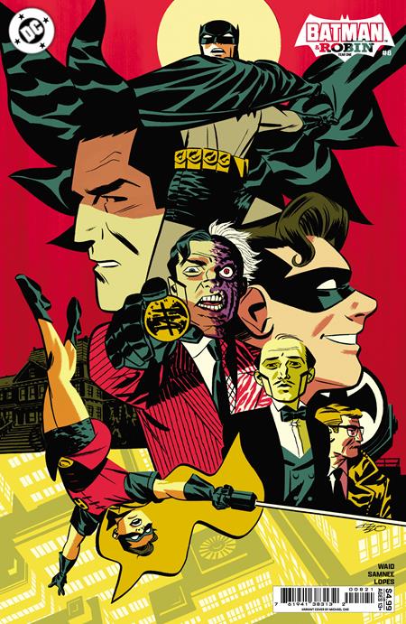 BATMAN & ROBIN YEAR ONE #8 (OF 12) CVR B MICHAEL CHO CARD STOCK VAR DC Comics Mark Waid, Chris Samnee Chris Samnee Michael Cho PREORDER