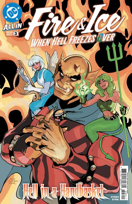 FIRE & ICE WHEN HELL FREEZES OVER #3 (OF 6) CVR A TERRY DODSON & RACHEL DODSON DC Comics Joanne Starer Stephen Byrne Terry Dodson, Rachel Dodson PREORDER