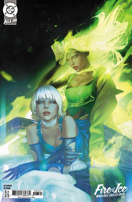 FIRE & ICE WHEN HELL FREEZES OVER #3 (OF 6) CVR B W SCOTT FORBES CARD STOCK VAR DC Comics Joanne Starer Stephen Byrne W. Scott Forbes PREORDER