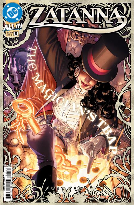 ZATANNA #5 (OF 6) CVR A JAMAL CAMPBELL DC Comics Jamal Campbell Jamal Campbell Jamal Campbell PREORDER