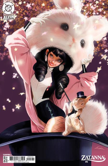 ZATANNA #5 (OF 6) CVR B ALEXANDER LOZANO CARD STOCK VAR DC Comics Jamal Campbell Jamal Campbell Alexander Lozano PREORDER