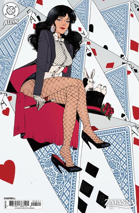 ZATANNA #5 (OF 6) CVR E INC 1:25 ZOE THOROGOOD CARD STOCK VAR DC Comics Jamal Campbell Jamal Campbell Zoe Thorogood PREORDER