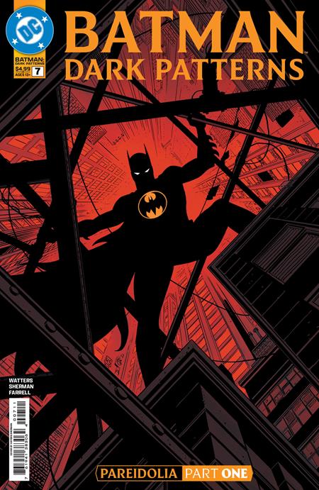 BATMAN DARK PATTERNS #7 (OF 12) CVR A HAYDEN SHERMAN DC Comics Dan Watters Hayden Sherman Hayden Sherman PREORDER