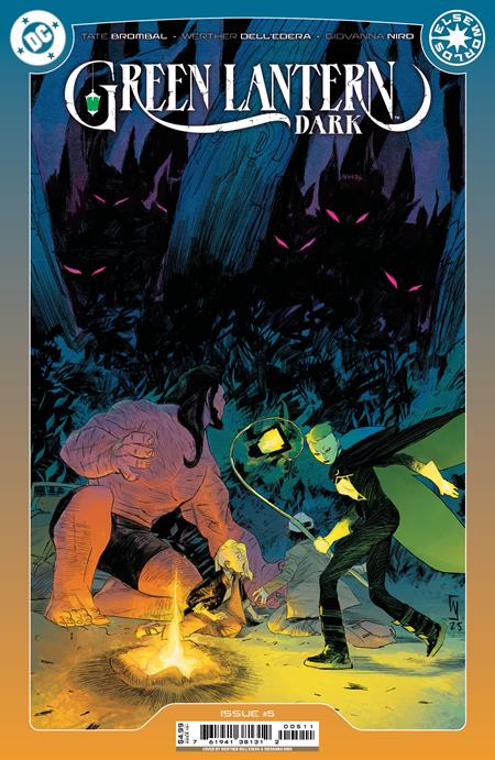 GREEN LANTERN DARK #5 (OF 7) CVR A WERTHER DELL EDERA DC Comics Tate Brombal Werther Dell Edera Werther Dell Edera PREORDER
