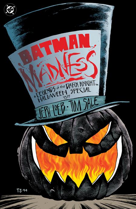 BATMAN MADNESS A LEGENDS OF THE DARK KNIGHT HALLOWEEN SPECIAL FACSIMILE EDITION #1 CVR B TIM SALE FOIL VAR DC Comics Jeph Loeb Tim Sale Tim Sale PREORDER