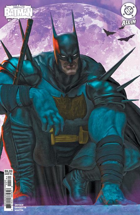 ABSOLUTE BATMAN #1 Seventh Printing Cvr B Mark Spears Connecting Card Stock Var DC Comics Scott Snyder Nick Dragotta Mark Spears PREORDER