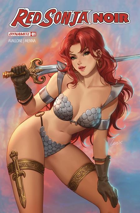 RED SONJA NOIR #1 (ONE SHOT) CVR A LESLEY LI DYNAMITE Entertainment David Avallone Edu Menna Lesley Li PREORDER
