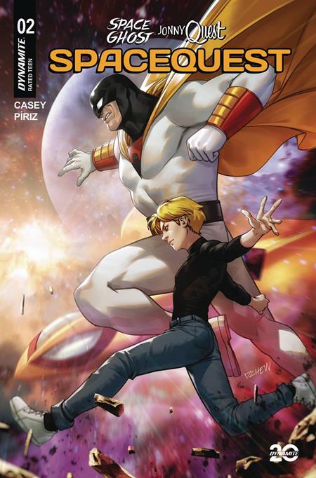SPACE GHOST JONNY QUEST SPACE QUEST #2 CVR C DERRIK CHEW VAR DYNAMITE Entertainment Joe Casey Sebastian Piriz Derrick Chew PREORDER