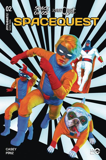 SPACE GHOST JONNY QUEST SPACE QUEST #2 CVR F MARK SPEARS FOIL VAR DYNAMITE Entertainment Joe Casey Sebastian Piriz Mark Spears PREORDER