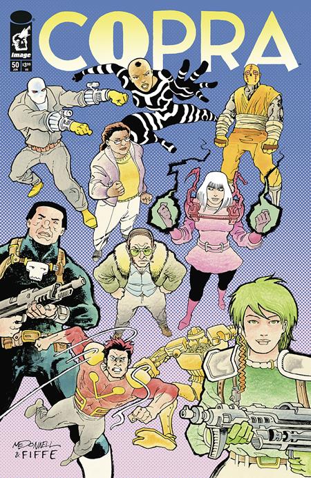 COPRA #50 CVR B INC 1:15 LUKE MCDONNELL & MICHEL FIFFE VAR (MR) Image Comics Michel Fiffe Michel Fiffe Luke McDonnell, Michel Fiffe PREORDER