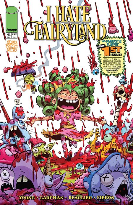 I HATE FAIRYLAND #41 CVR A DEREK LAUFMAN & JEAN FRANCOIS BEAULIEU (MR) Image Comics Skottie Young Derek Laufman, Jean Francois Beaulieu, Nate Piekos Derek Laufman, Jean Francois Beaulieu PREORDER