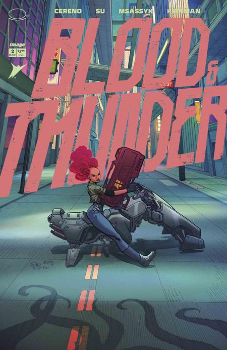 BLOOD & THUNDER #2 CVR A EJ SU & MSASSYK (MR) Image Comics Benito Cereno E.J. Su, Michele Msassyk Assarasakorn E.J. Su, Michele Msassyk Assarasakorn PREORDER