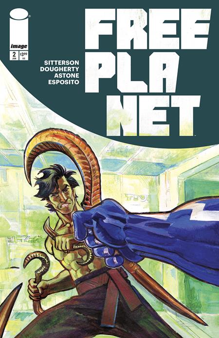 FREE PLANET #2 CVR A JED DOUGHERTY Image Comics Aubrey Sitterson Jed Dougherty Jed Dougherty PREORDER