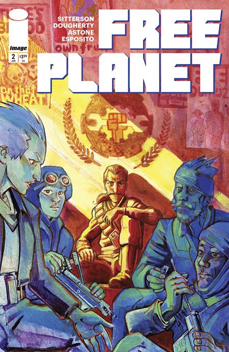 FREE PLANET #2 CVR B JED DOUGHERTY VAR Image Comics Aubrey Sitterson Jed Dougherty Jed Dougherty PREORDER