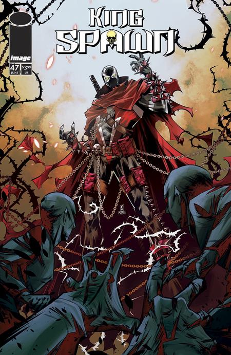 KING SPAWN #47 CVR A FEDERICO SABBATINI Image Comics Rory McConville Yildiray Cinar Federico Sabbatini PREORDER