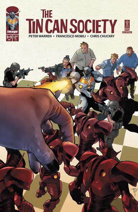 The Tin Can Society 8 Comic Francesco Mobili & Chris Chuckry Image Comics 2025