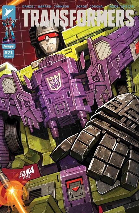TRANSFORMERS #21 CVR C INC 1:10 DAVID NAKAYAMA VAR Image Comics Daniel Warren Johnson Jorge Corona, Mike Spicer David Nakayama PREORDER