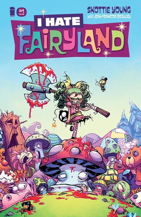 I HATE FAIRYLAND #1 FACSIMILE EDITION CVR A SKOTTIE YOUNG (MR) Image Comics Skottie Young Skottie Young Skottie Young PREORDER