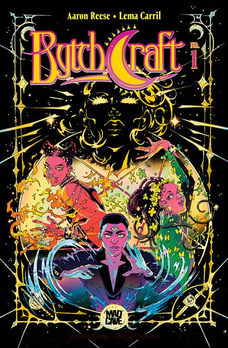 BYTCHCRAFT #1 (OF 5) CVR A AL KAPLAN Mad Cave Studios Aaron Reese Lema Carril A.L. Kaplan PREORDER