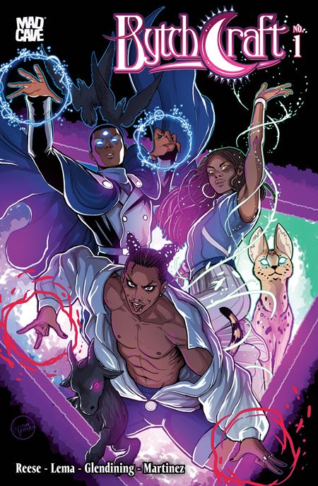BYTCHCRAFT #1 (OF 5) CVR B LUCIANO VECCHIO VAR Mad Cave Studios Aaron Reese Lema Carril Luciano Vecchio PREORDER