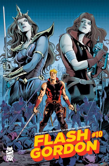 FLASH GORDON #10 CVR A WILL CONRAD Mad Cave Studios Jeremy Adams Will Conrad Will Conrad PREORDER