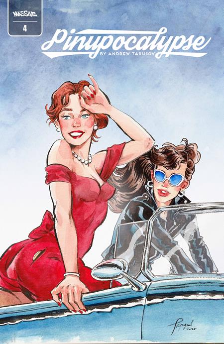 PINUPOCALYPSE #4 (OF 6) CVR C ANDREW TARUSOV PIN UP HOMAGE VAR Massive Publishing Andrew Tarusov, Brendan Jones Andrew Tarusov, Igor Vyunyshev Andrew Tarusov PREORDER