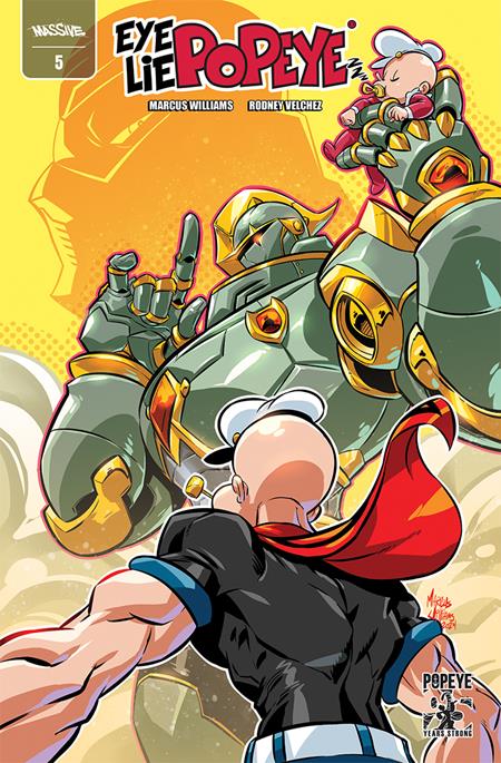 EYE LIE POPEYE #5 (OF 5) CVR A MARCUS WILLIAMS Massive Publishing Marcus Williams Marcus Williams Marcus Williams PREORDER